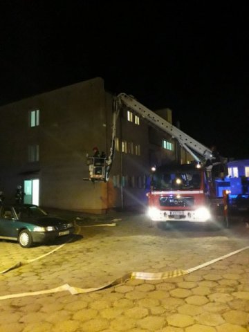  „Jedzie, jedzie straż ogniowa”, czyli ćwiczenia ewakuacyjne w Internacie.